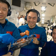 China Astronauts Wings Steak Space Oven Tiangong