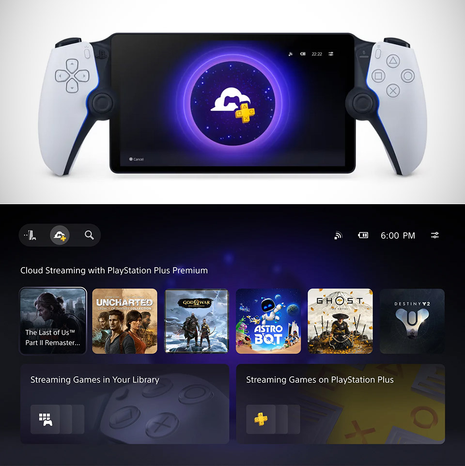 Sony PlayStation Portal Cloud Streaming