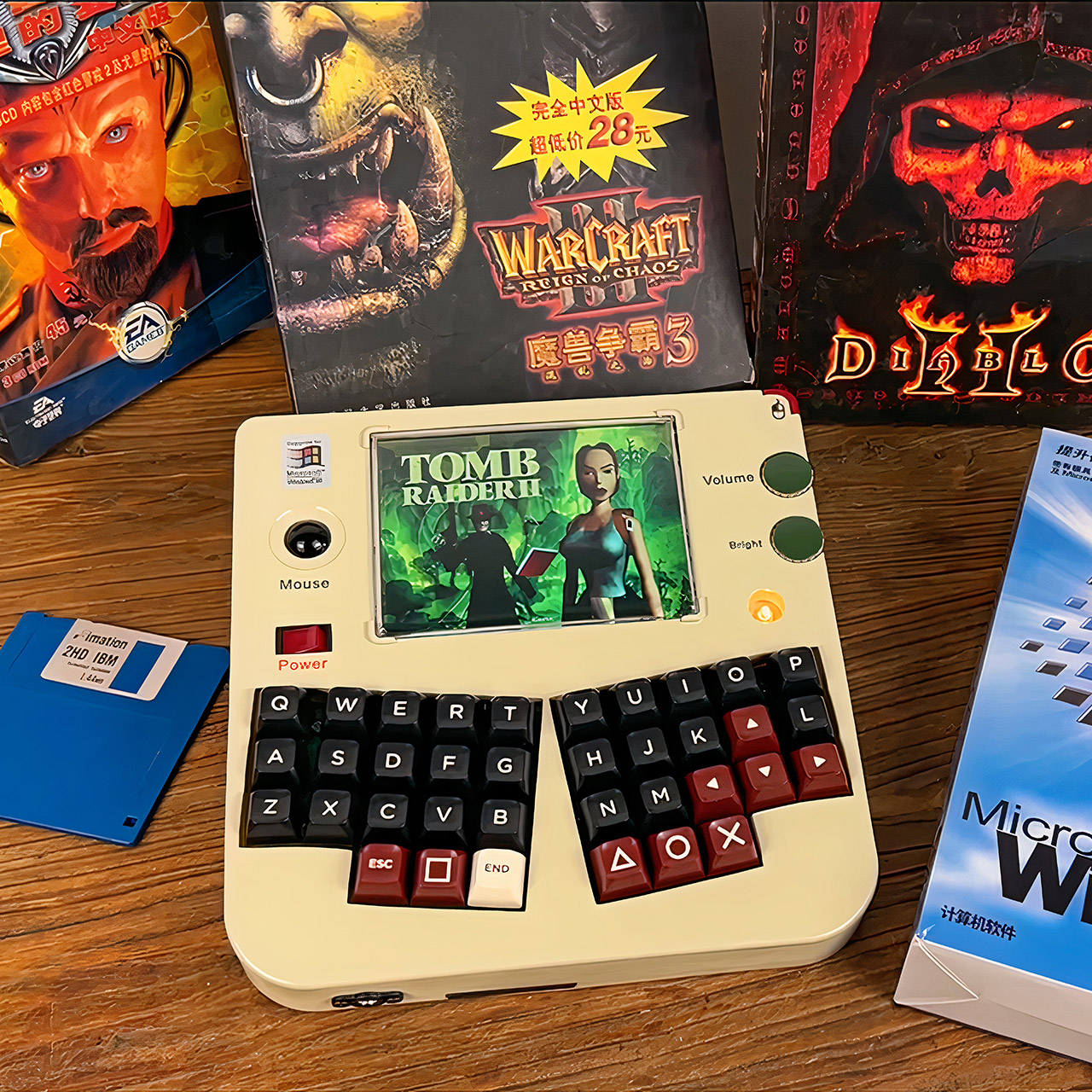 Handheld Windows 98 PC Mod