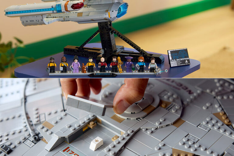 LEGO Icons Star Trek USS Enterprise NCC-1701-D 10356 Set