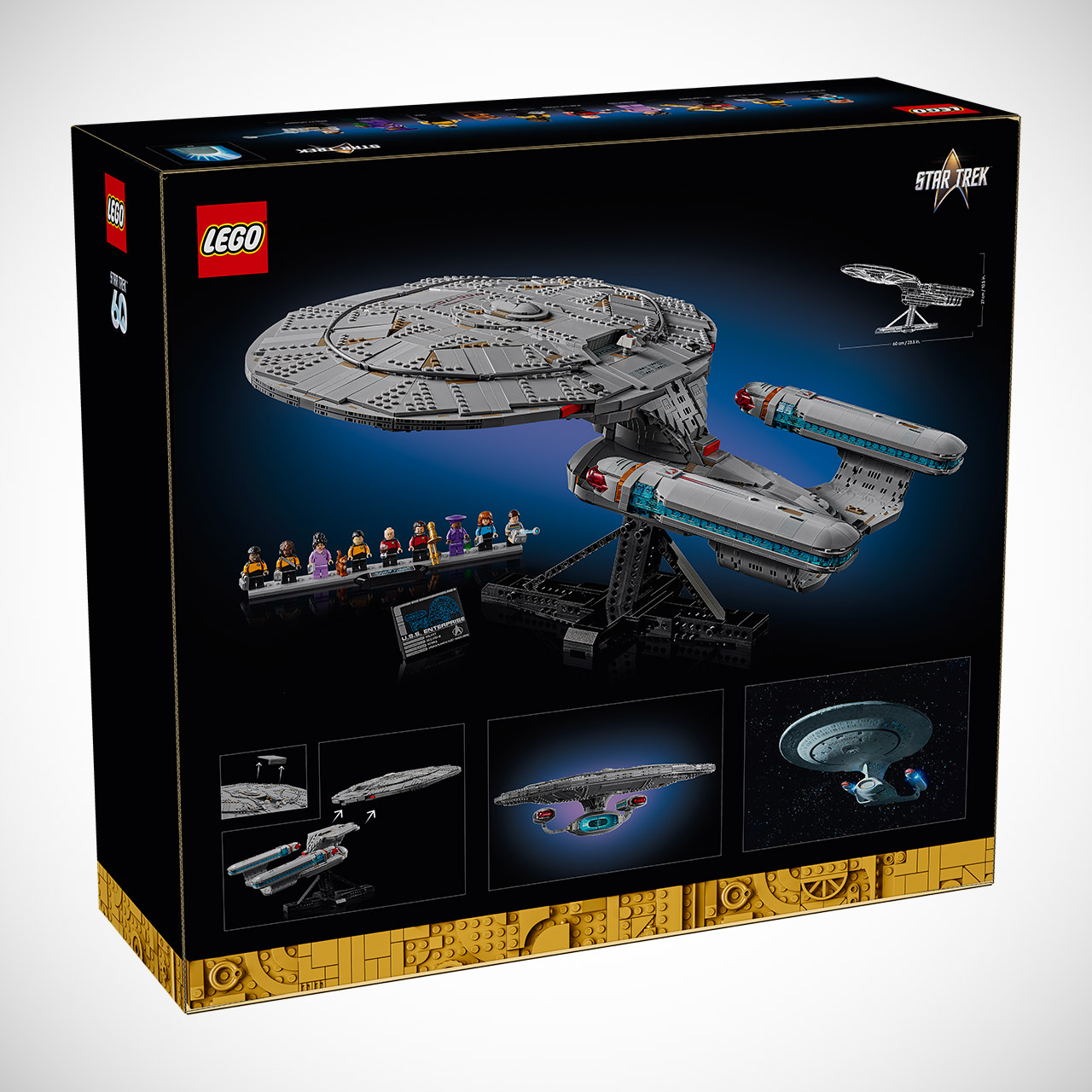 LEGO Icons Star Trek USS Enterprise NCC-1701-D 10356 Box