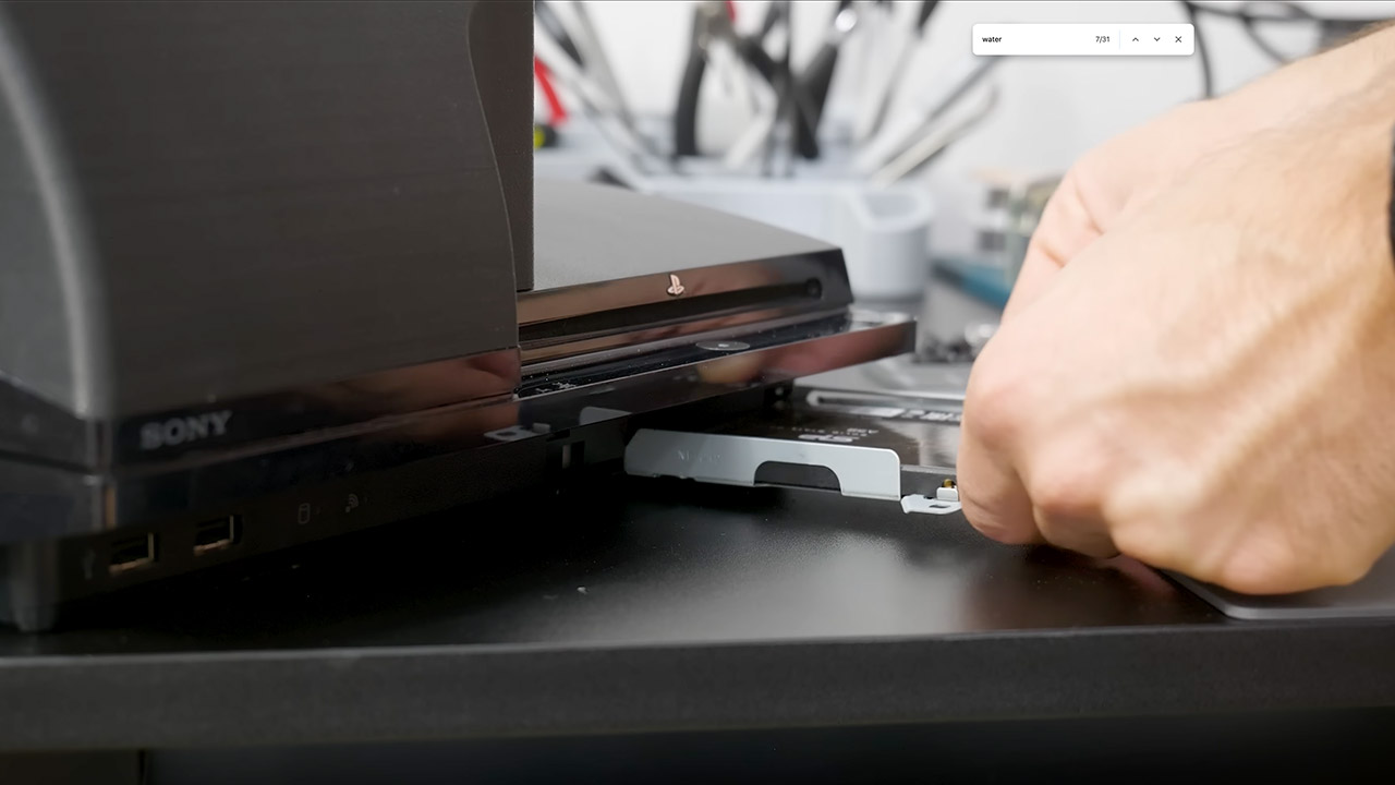 Water-Cooled PlayStation PS3 Pro