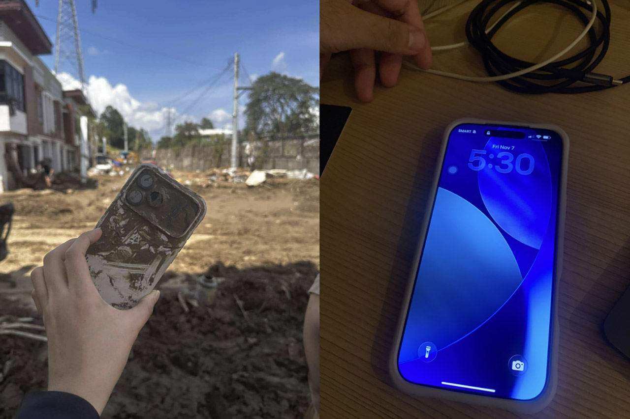 iPhone 17 Pro Max Flood Survival Disaster