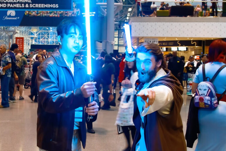 HeroTech Impossible Lightsaber Retractable