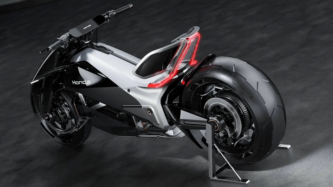 Honda EV Outlier Concept Electric Motorcycle