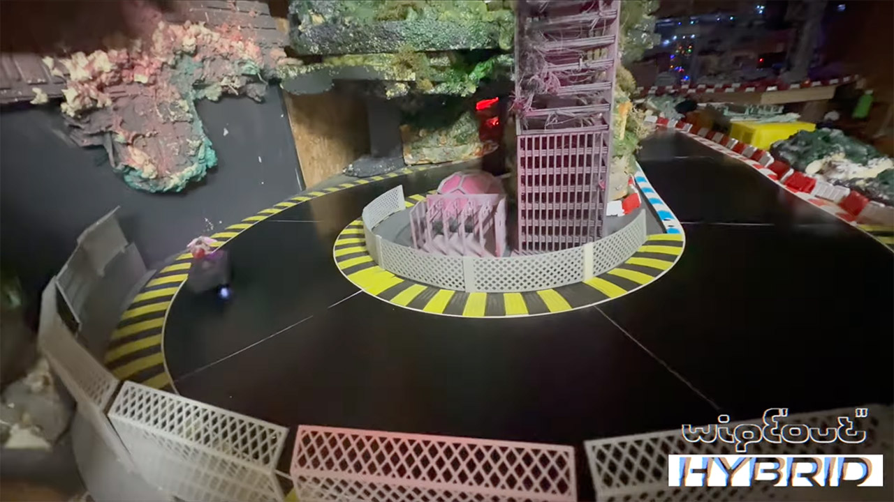 Wipeout Hybrid Real Track Game