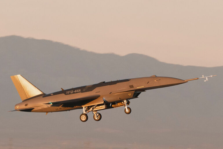 Anduril Fury Unmanned Jet First Flight