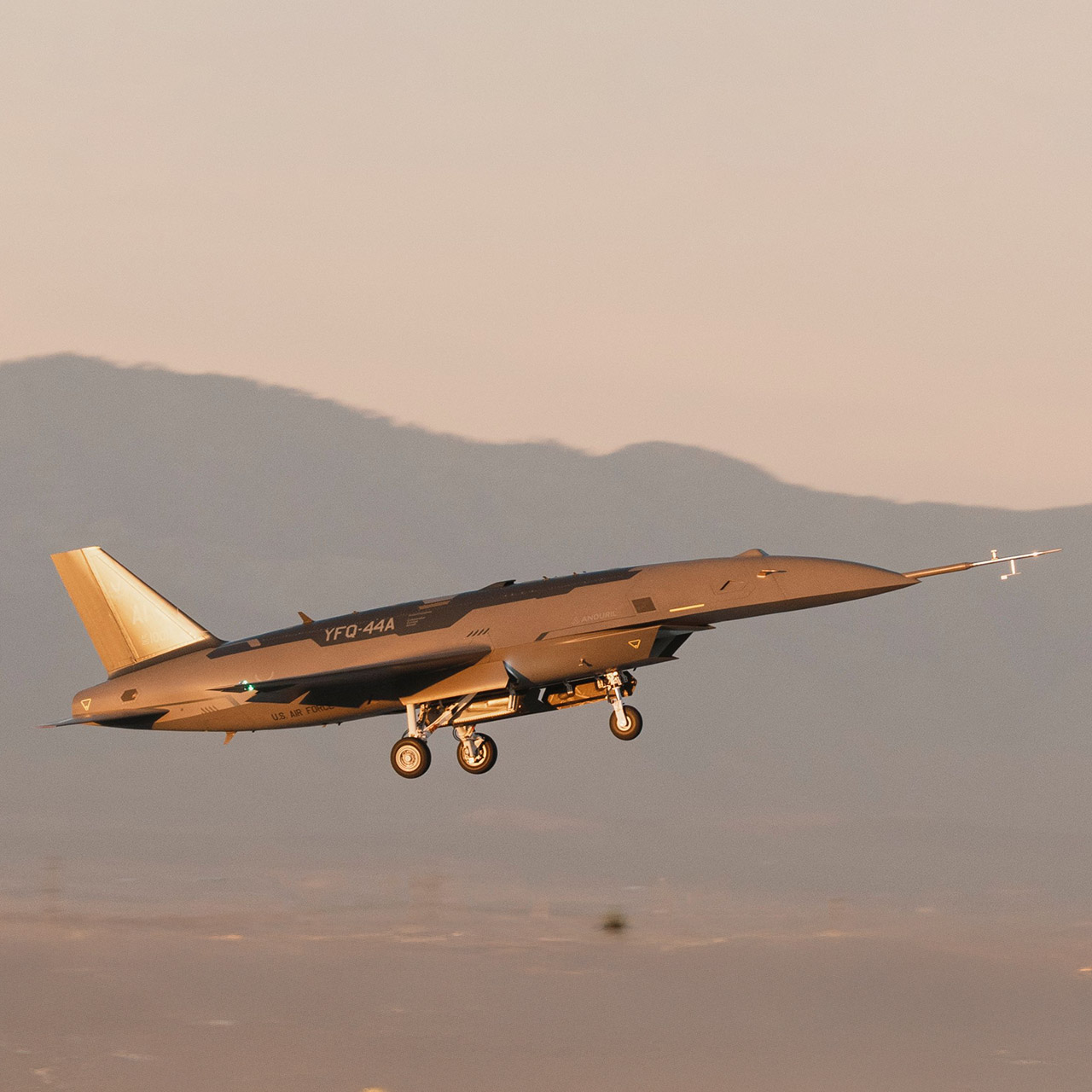 Anduril Fury Unmanned Jet First Flight