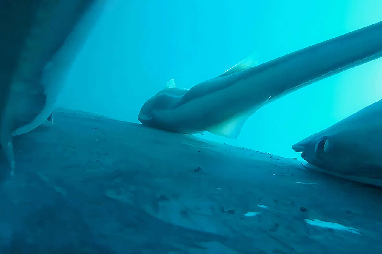 Humpback Whale Migration Remora Fish Ride