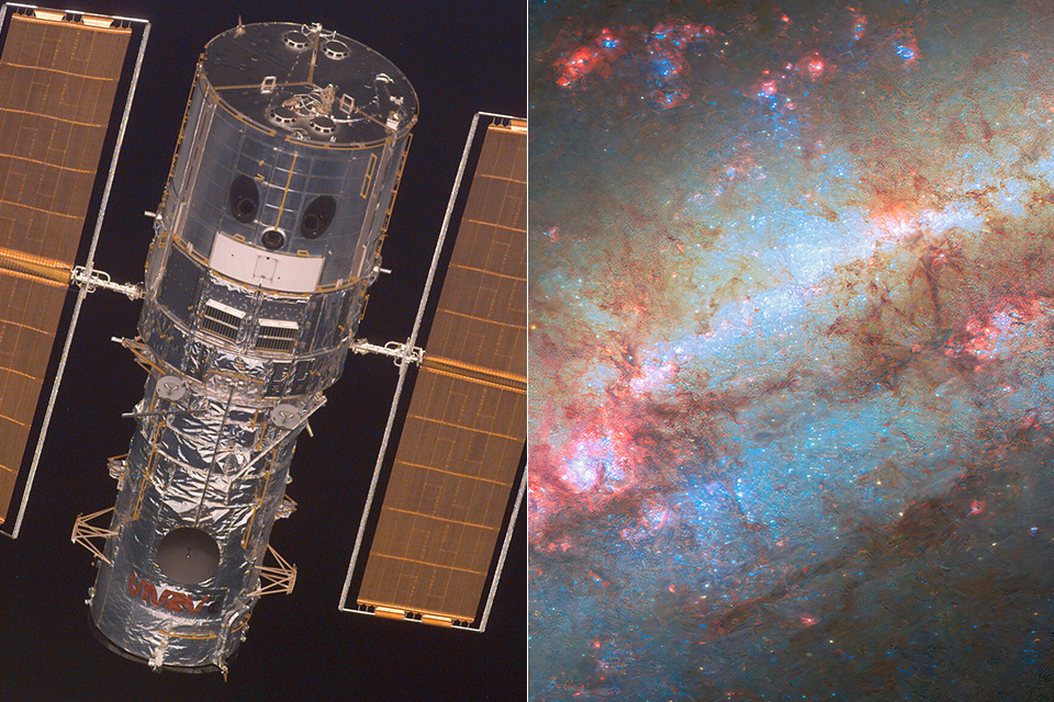 Hubble Space Telescope NGC 1511 Hydrus