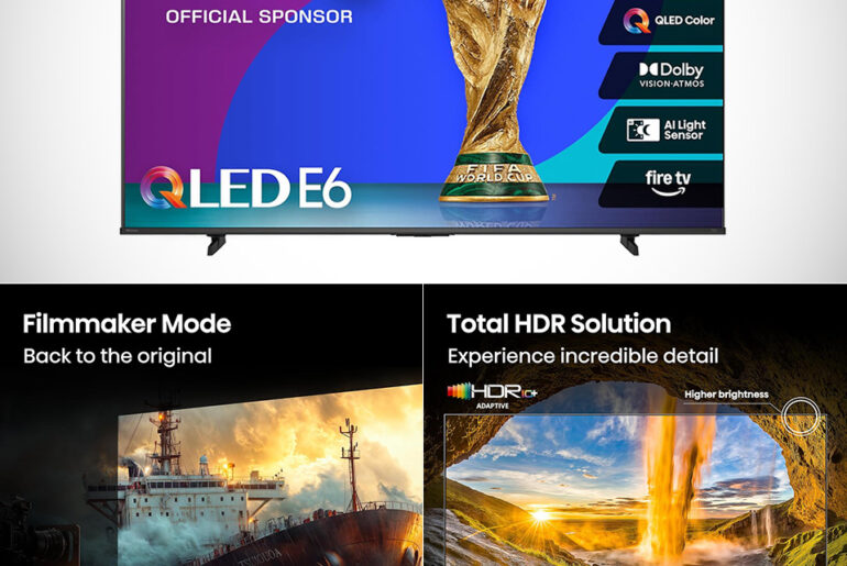 Hisense 50" E6 Cinema Series QLED 4K UHD Smart Fire TV