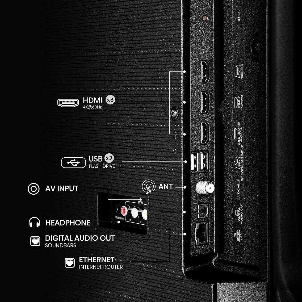 Hisense 50" E6 Cinema Series QLED 4K UHD Smart Fire TV