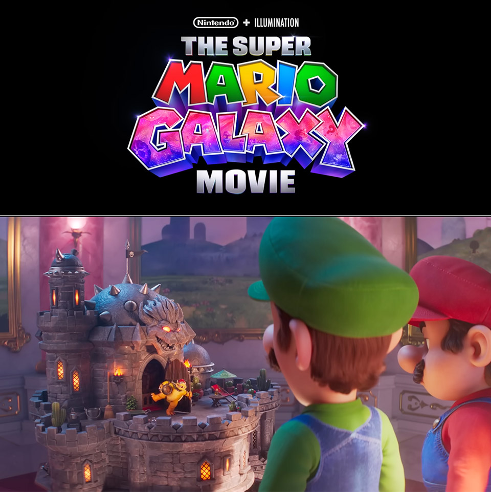 Nintendo Super Mario Galaxy Movie Trailer Direct