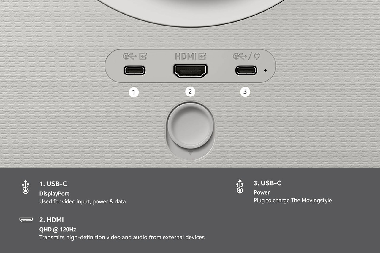 Samsung Movingstyle 27" Screen