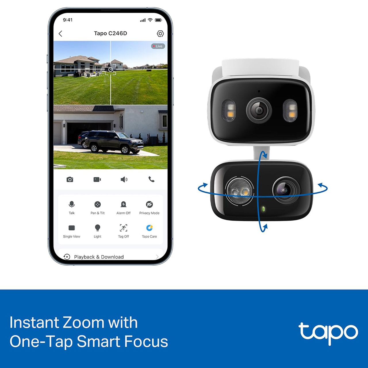 Tapo HybridCam Duo C246D Security Camera