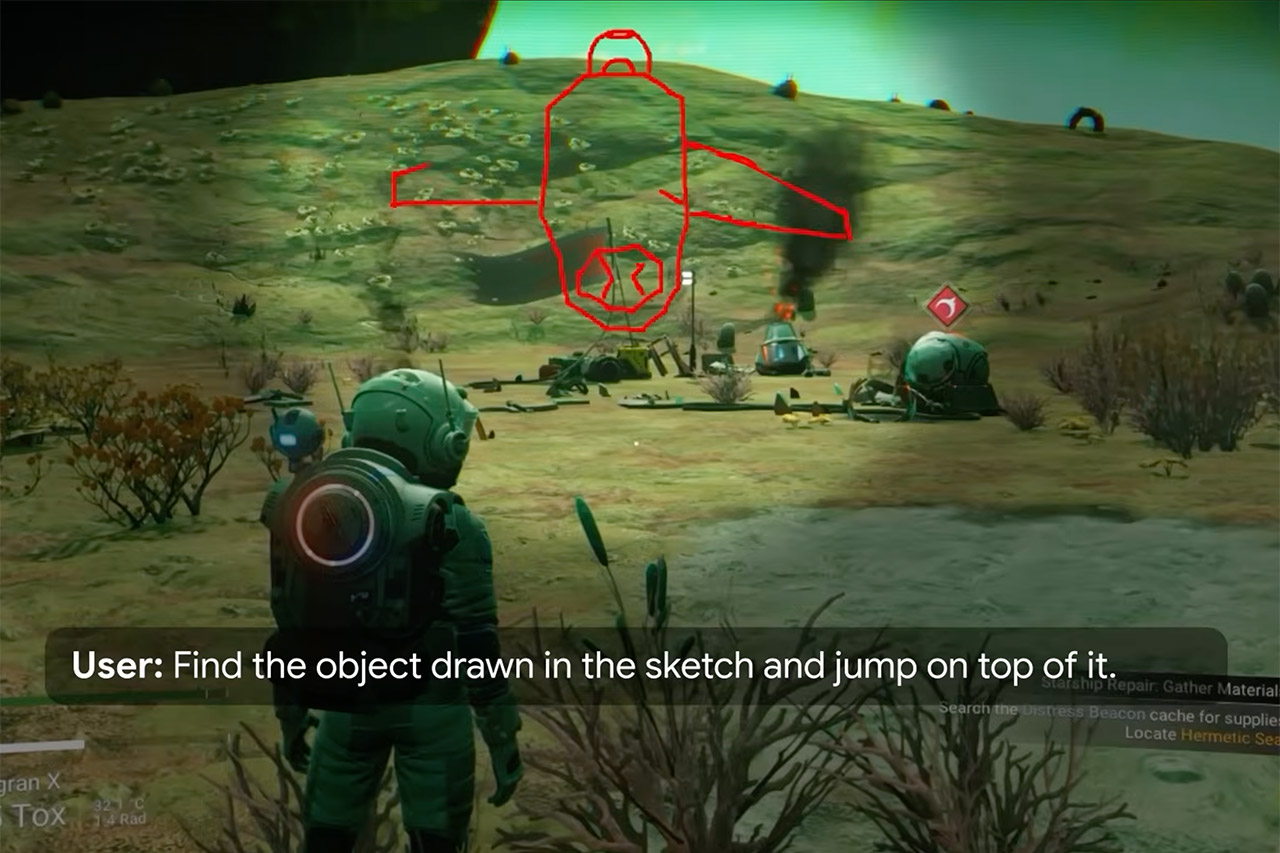 Google DeepMind SIMA 2 AI Learn 3D Game