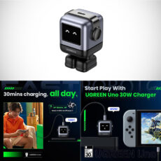 UGREEN Uno 30W USB-C Compact Robot GaN Fast Charger