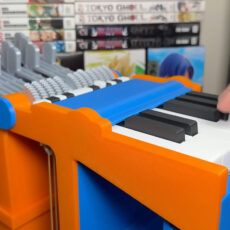 3D-Printed Working Piano