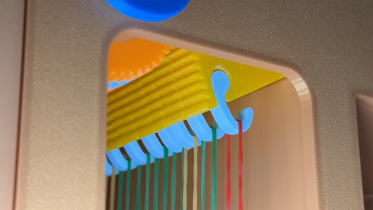 3D-Printed Working Piano