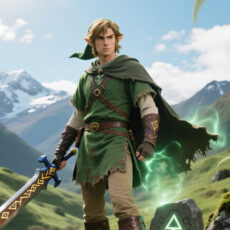 The Legend of Zelda Movie Filming Spy Shots Set