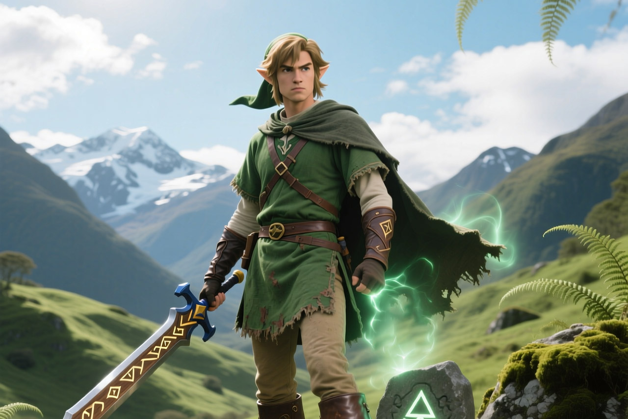 The Legend of Zelda Movie Filming Spy Shots Set