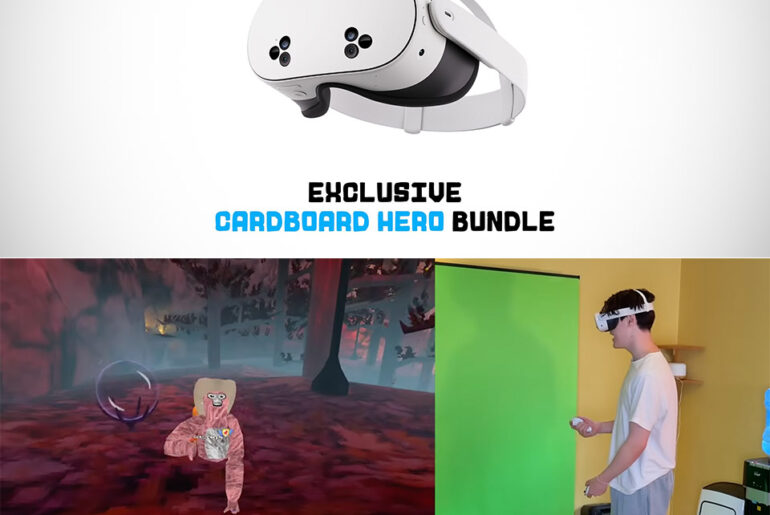 Meta Quest 3S Gorilla Tag Cardboard Hero Bundle Black Friday