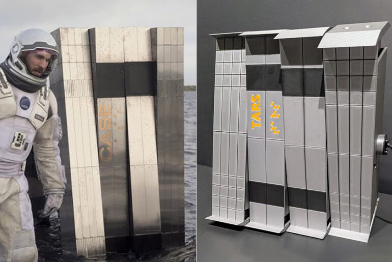 Real TARS Robot Interstellar Movie TARS3D