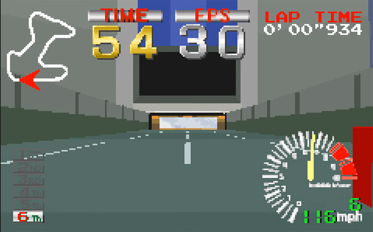 Ridge Racer Game Boy Advance Port GBA