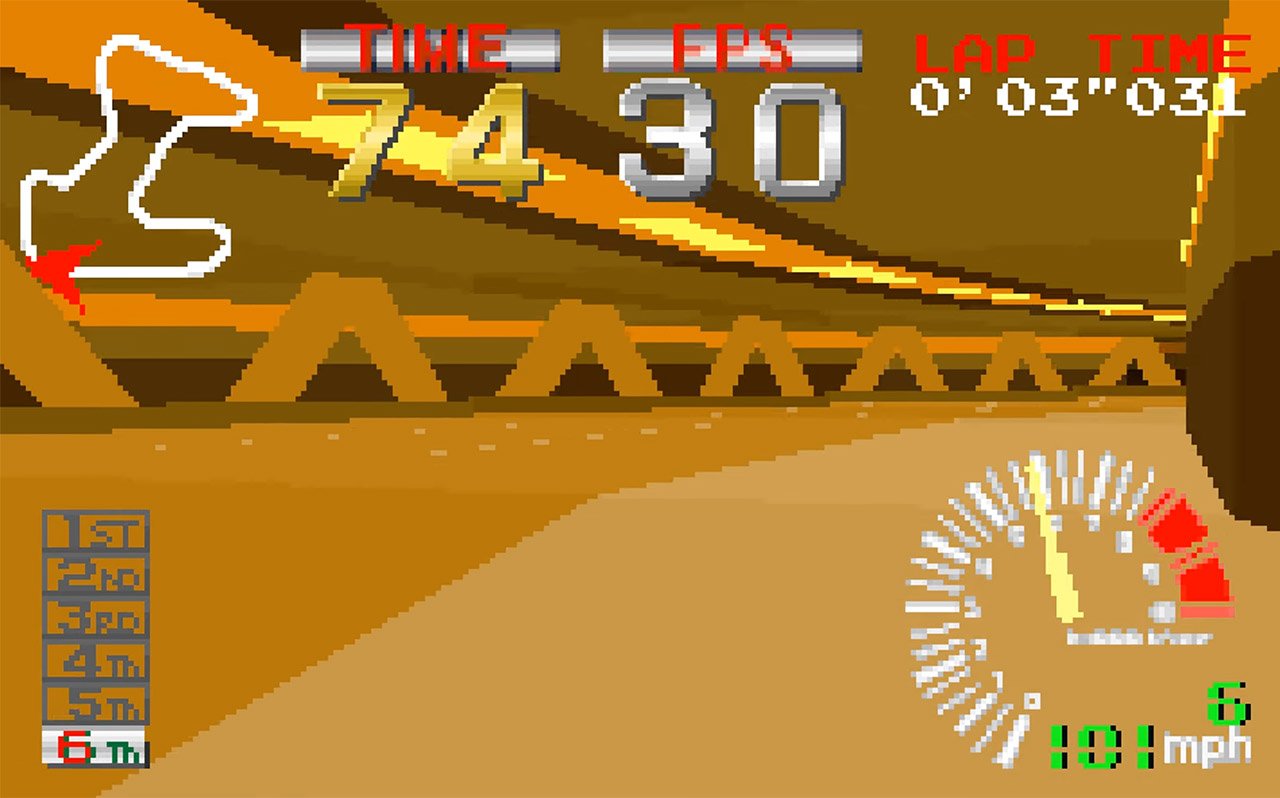 Ridge Racer Game Boy Advance Port GBA