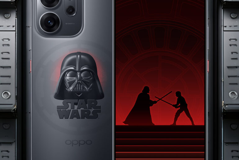 Oppo Reno14 F Star Wars Dark Side Edition