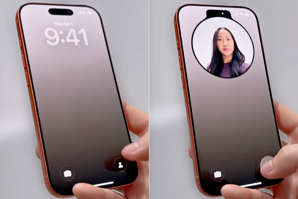 iPhone Lock Screen Mirror Concept Yaku Zeg