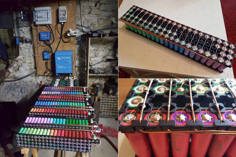 Laptop Battery Powerwall Home