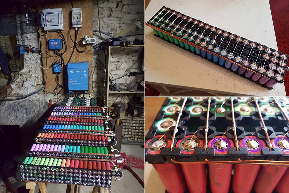 Laptop Battery Powerwall Home