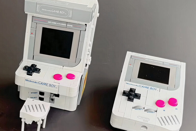 BrickBoy Arcade Edition LEGO Game Boy Cabinet