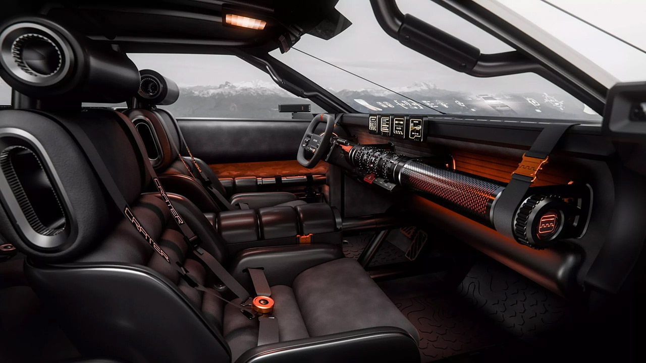 Hyundai Crater Concept Interior