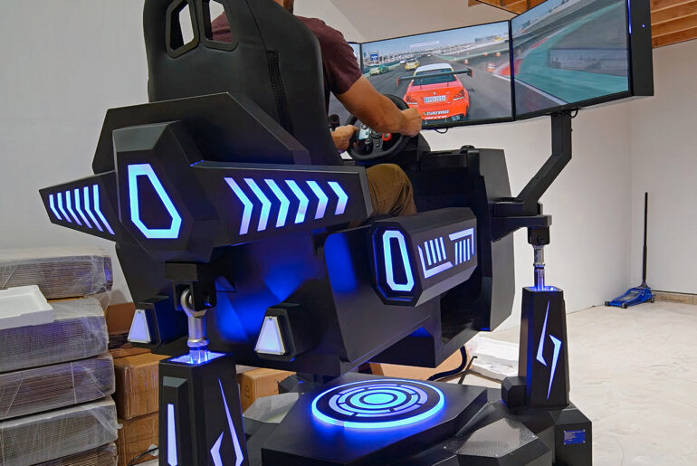 360-Degree Full Motion Racing Simulator Alibaba