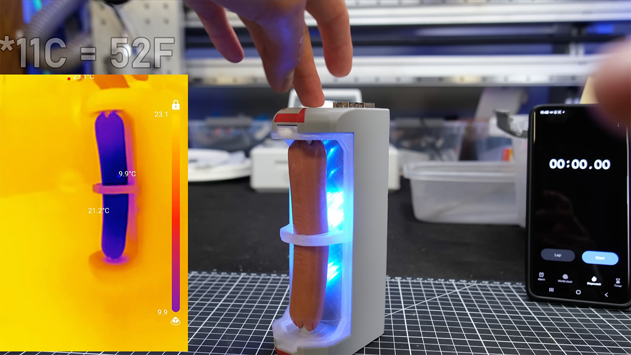 Portable Hot Dog Cooker