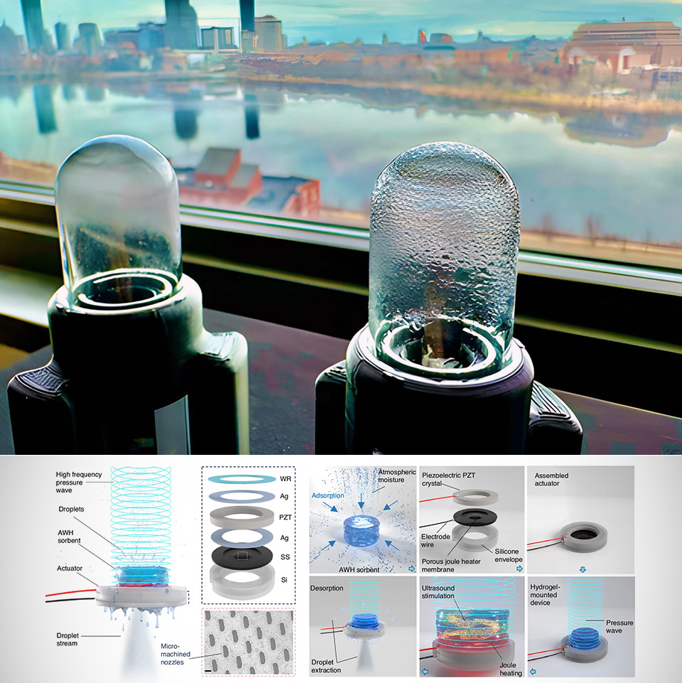 MIT Ultrasonic Device Water Harvesting Air