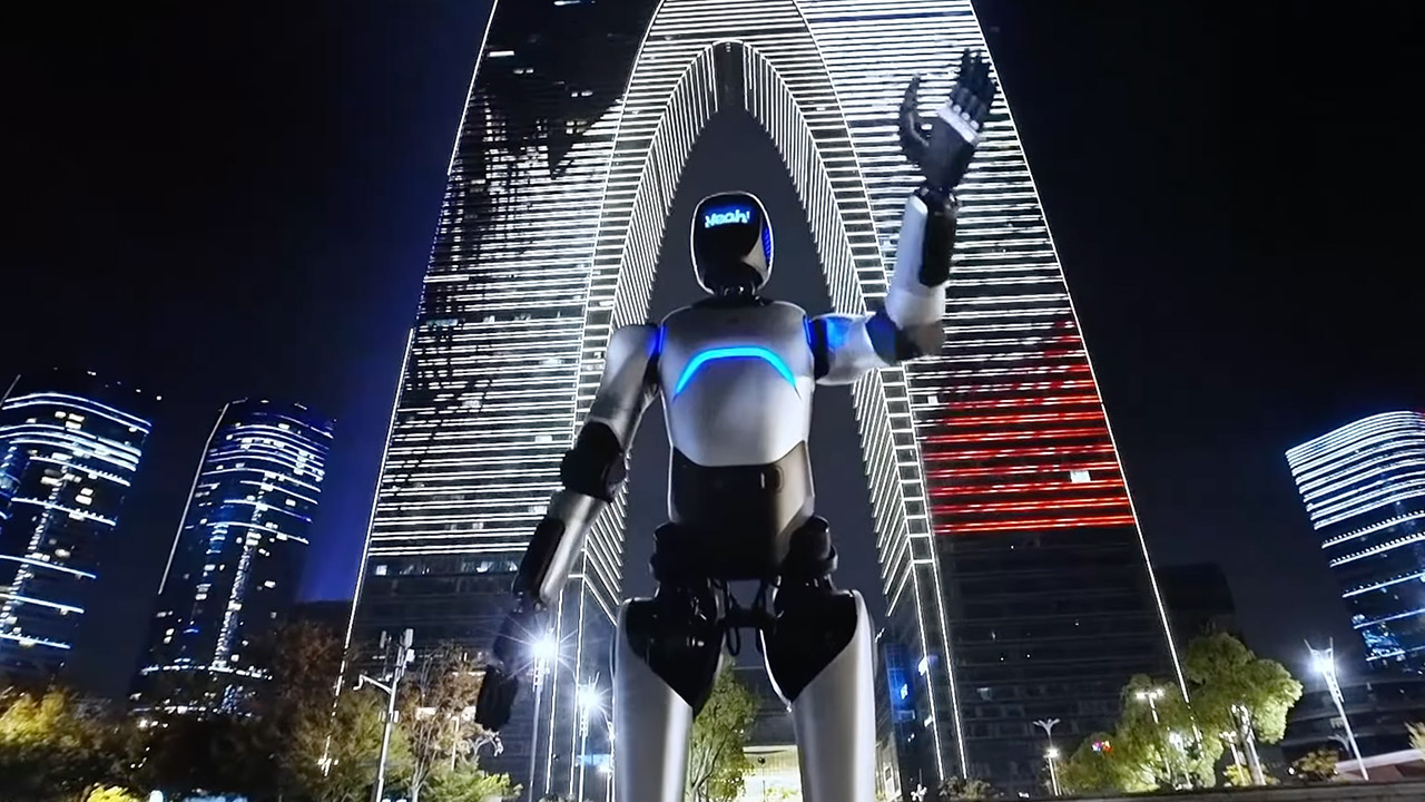 AgiBot A2 Humanoid Robot Walking Distance Guinness World Record