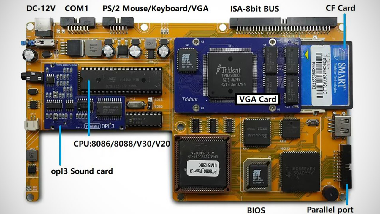 Pocket8086 DOS Handheld Computer