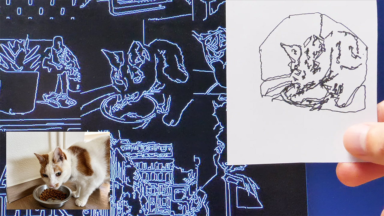 World's First Instant Sketch Camera SketchCam