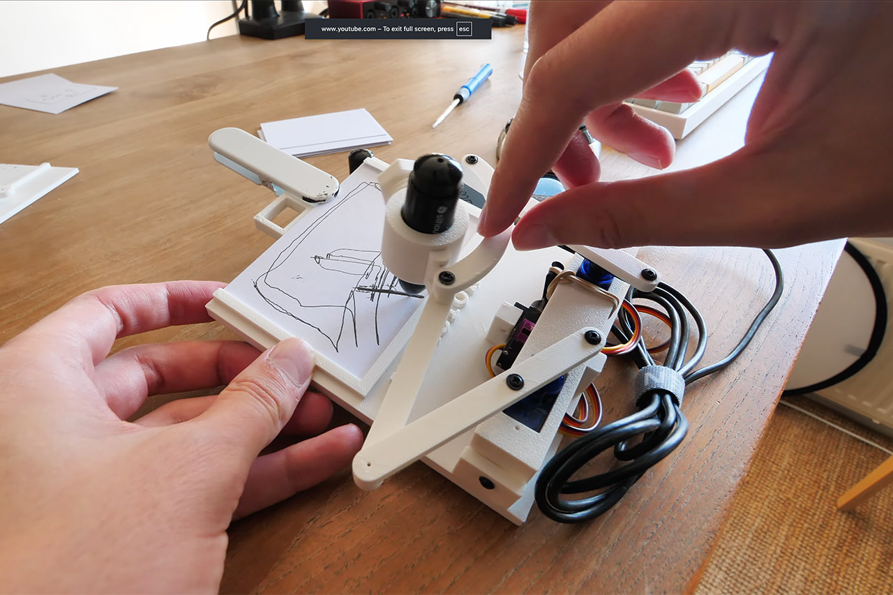 World's First Instant Sketch Camera SketchCam