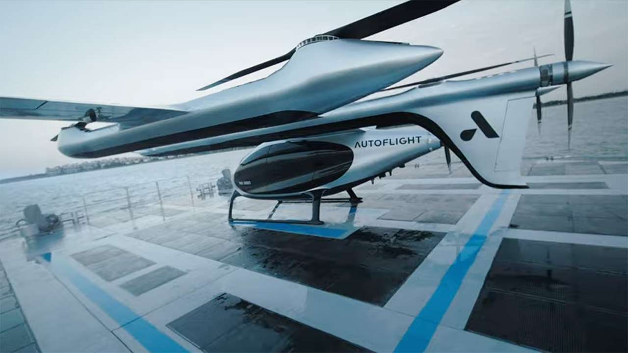 AutoFlight Floating Platform eVTOL Air Taxi