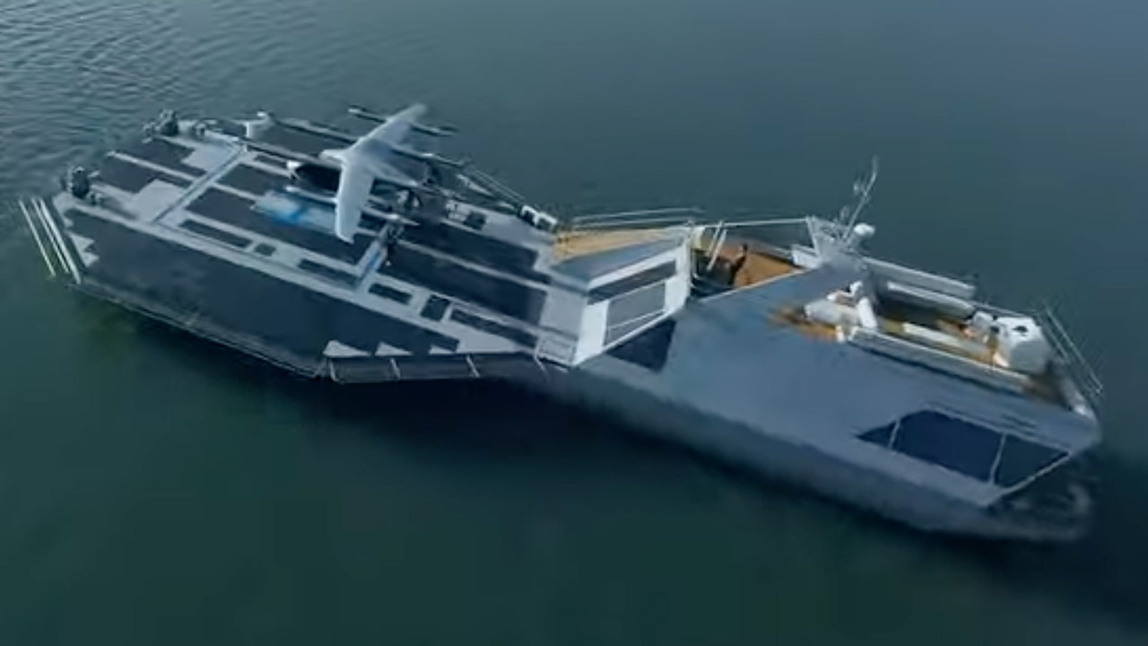 AutoFlight Floating Platform eVTOL Air Taxi