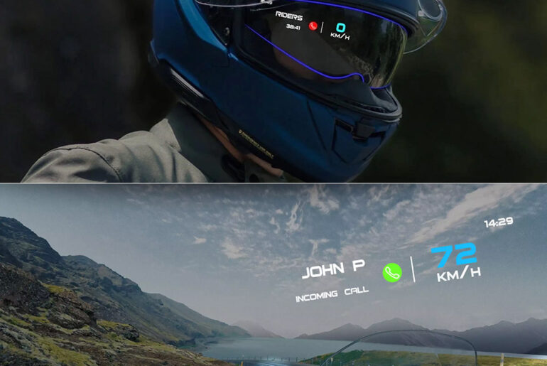 Shoei GT Air 3 Smart Helmet HUD