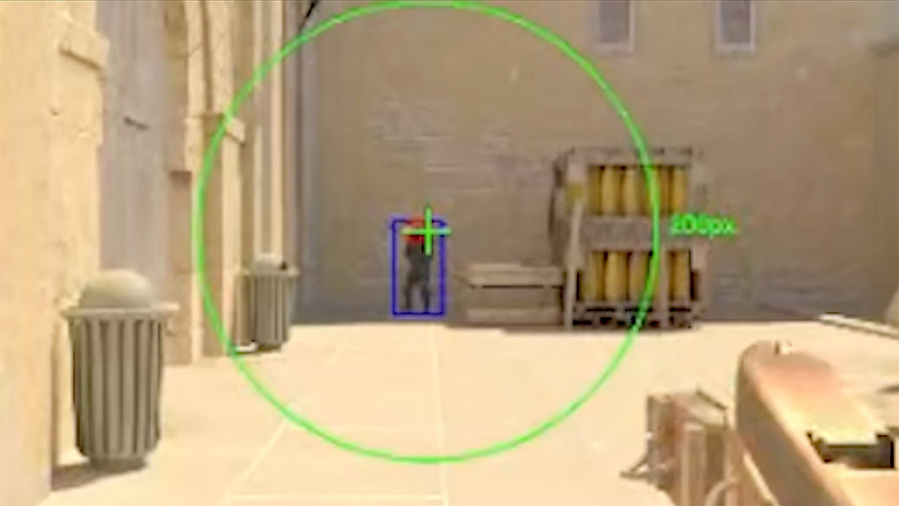 Auto-Aiming Mousepad