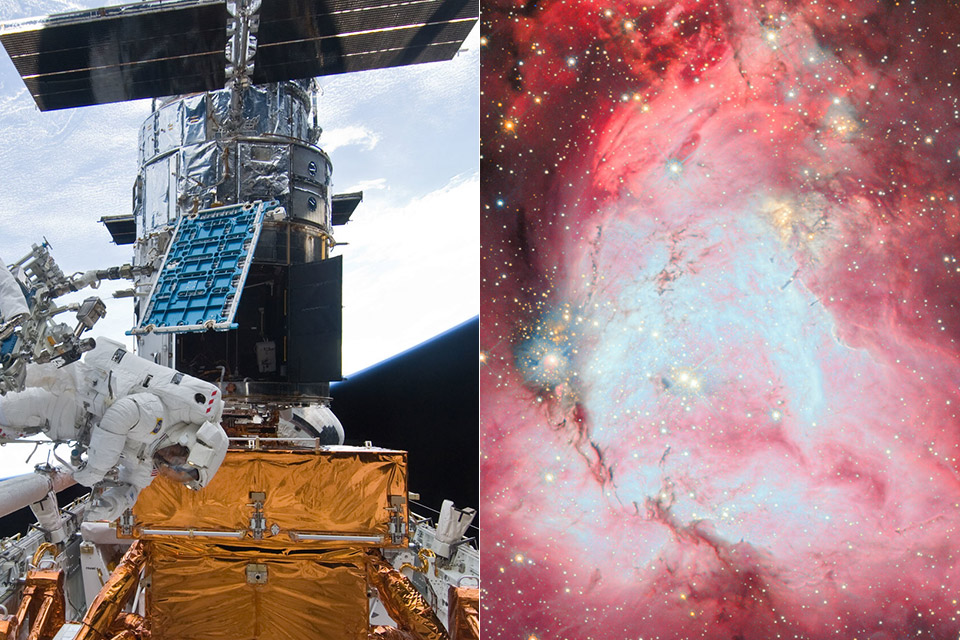 Hubble Space Telescope N159 Large Magellanic Cloud