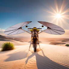 Solaris Self-Charging Solar Motorcycle
