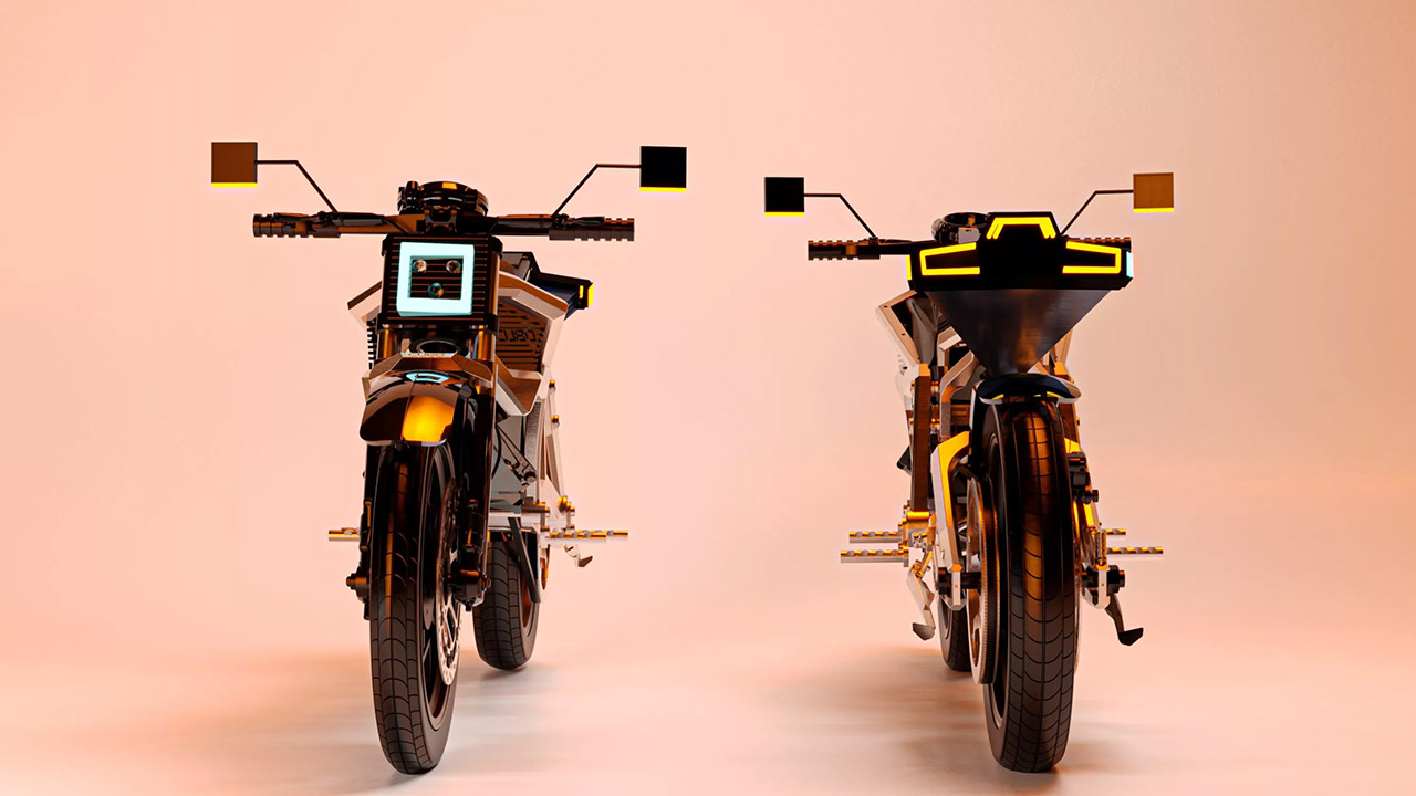 Solaris Self-Charging Solar Motorcycle
