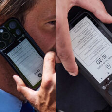 REETLE SmartInk I E-Ink Screen Case iPhone